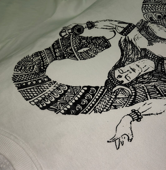 Om Namah Shivaya, Oversized drop shoulders T-shirt, 100% premium cotton.