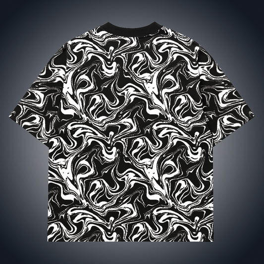 Temptfire Camou – Oversized Drop Shoulder T-Shirt
