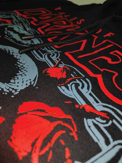 Tales of the darkness, Regular fit hoodie, 320 GSM.