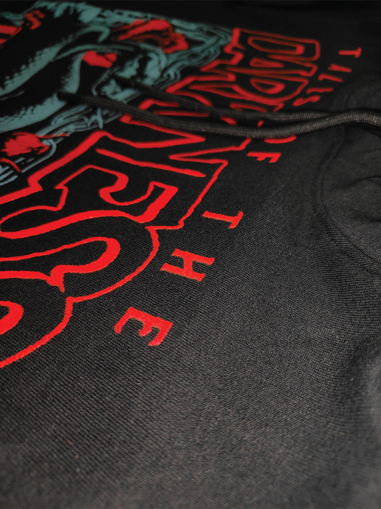 Tales of the darkness, Regular fit hoodie, 320 GSM.