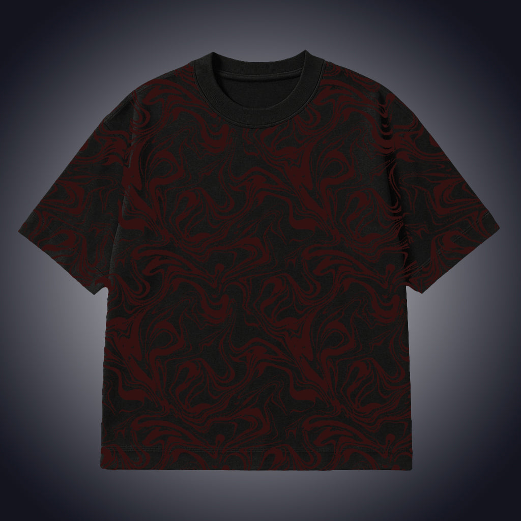 Camou – Oversized Drop Shoulder T-Shirt