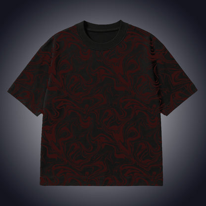 Camou – Oversized Drop Shoulder T-Shirt