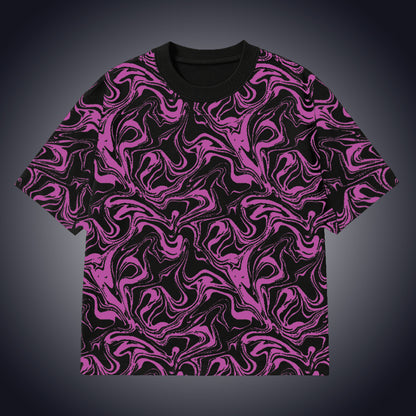 Camou – Oversized Drop Shoulder T-Shirt