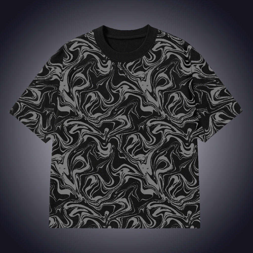 Camou – Oversized Drop Shoulder T-Shirt