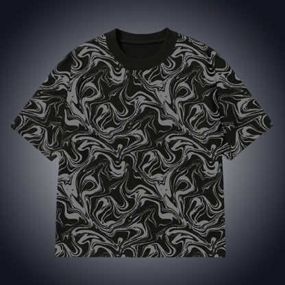Camou – Oversized Drop Shoulder T-Shirt