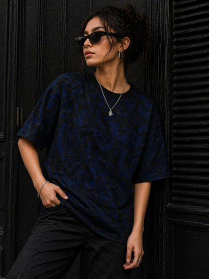 Camou – Oversized Drop Shoulder T-Shirt