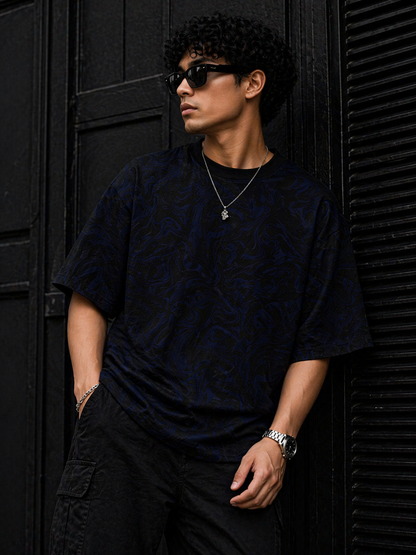 Camou – Oversized Drop Shoulder T-Shirt
