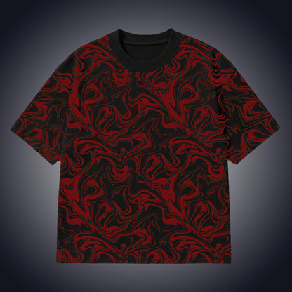 Camou – Oversized Drop Shoulder T-Shirt