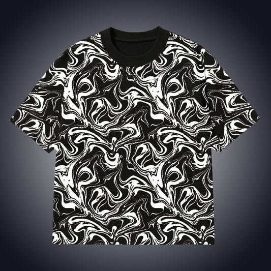 Camou – Oversized Drop Shoulder T-Shirt