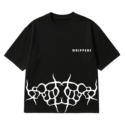 Caus, Oversized drop shoulders T-shirt, 100% premium cotton.