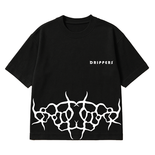 Caus, Oversized drop shoulders T-shirt, 100% premium cotton.