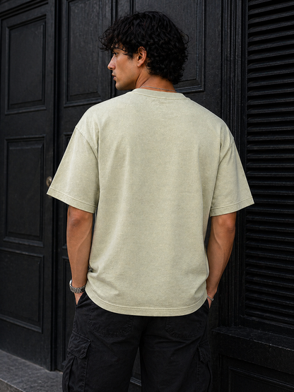 Control Everything Is Temporary – Oversized Drop Shoulder T-Shirt
