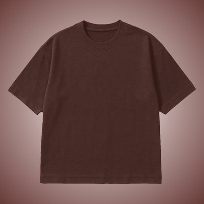 Maroon – Oversized Drop Shoulder T-Shirt