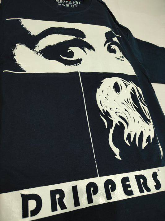 Ocul Soul, Oversized drop shoulders T-shirt, 100% premium cotton.