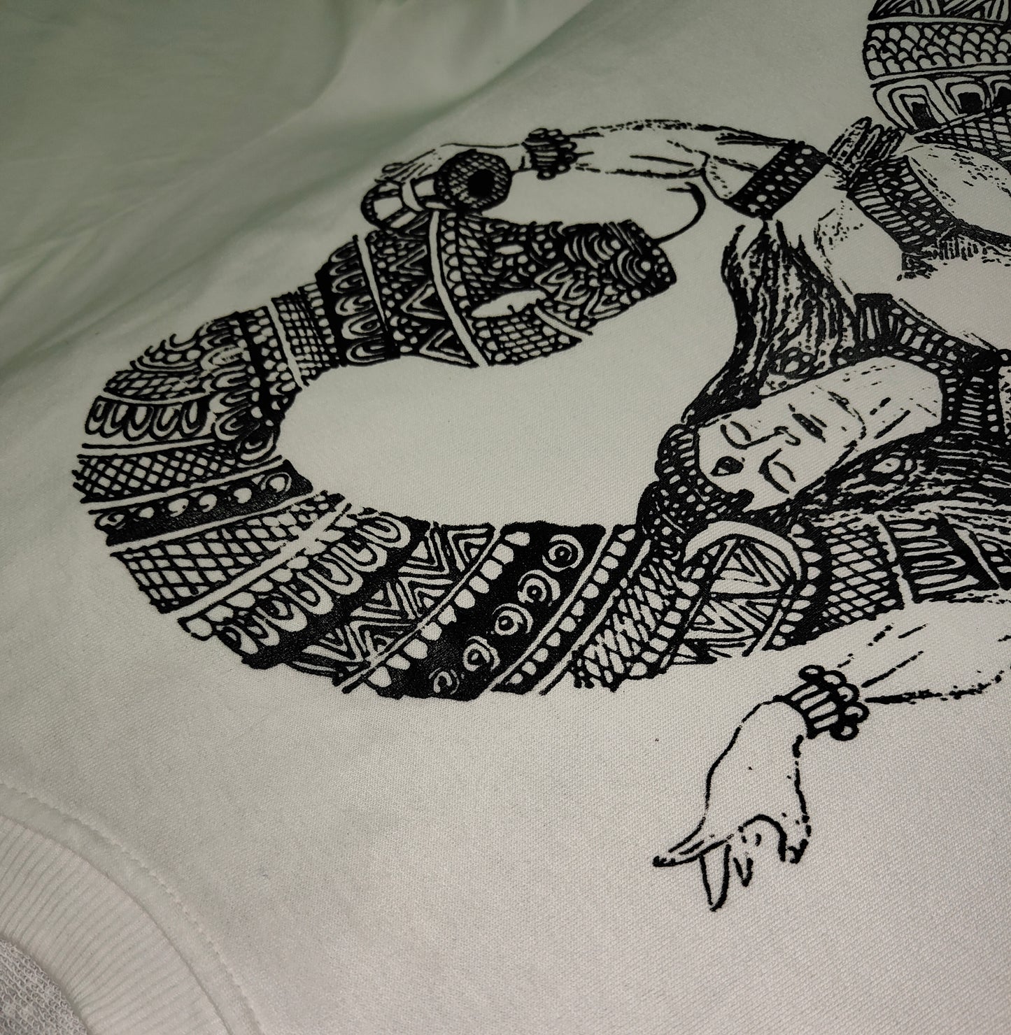 Om Namah Shivaya, Oversized drop shoulders T-shirt, 100% premium cotton.