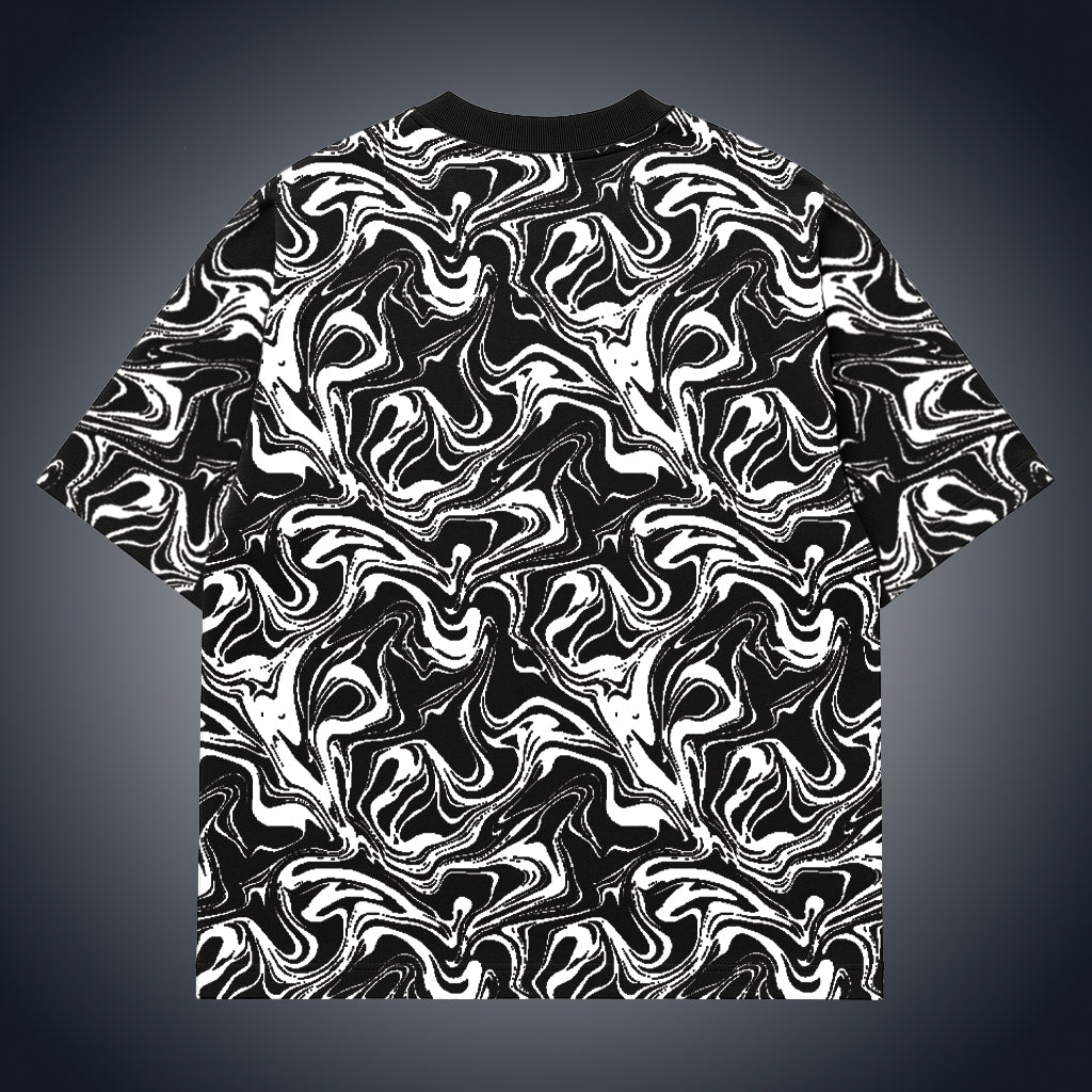 Temptfire Camou – Oversized Drop Shoulder T-Shirt