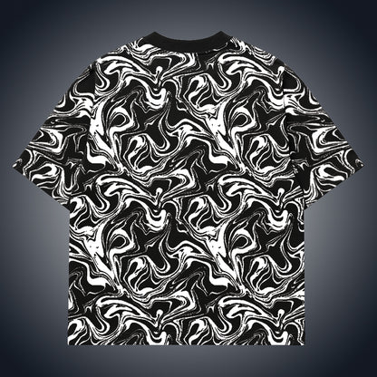 Temptfire Camou – Oversized Drop Shoulder T-Shirt