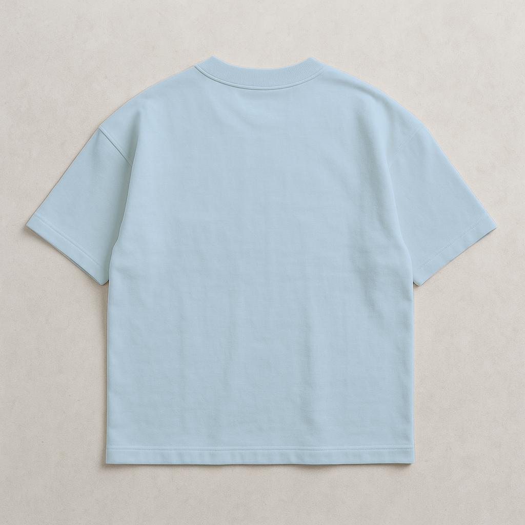 Lavender, Oversized drop shoulders T-shirt, 100% premium cotton.