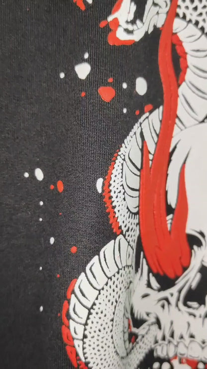 Sarpa, Oversized drop shoulders T-shirt, 100% premium cotton.