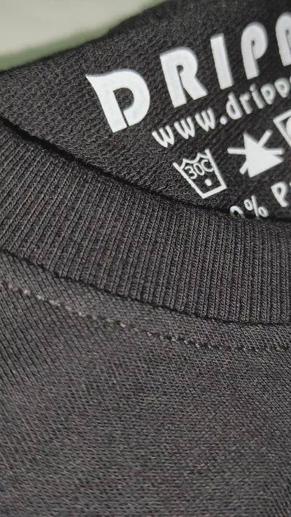 Baby Demon, Oversized drop shoulders T-shirt, 100% premium cotton.