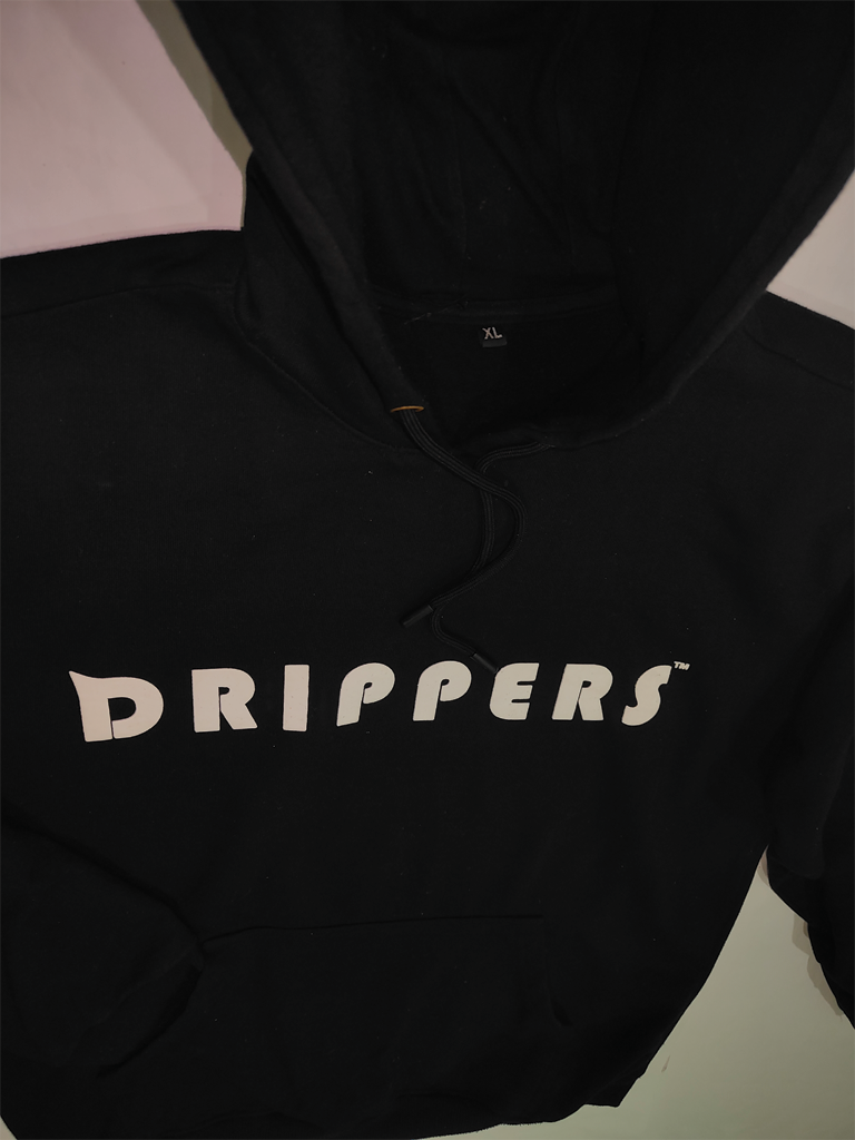 Vertigo, Oversized drop shoulders hoodie, 430 GSM.